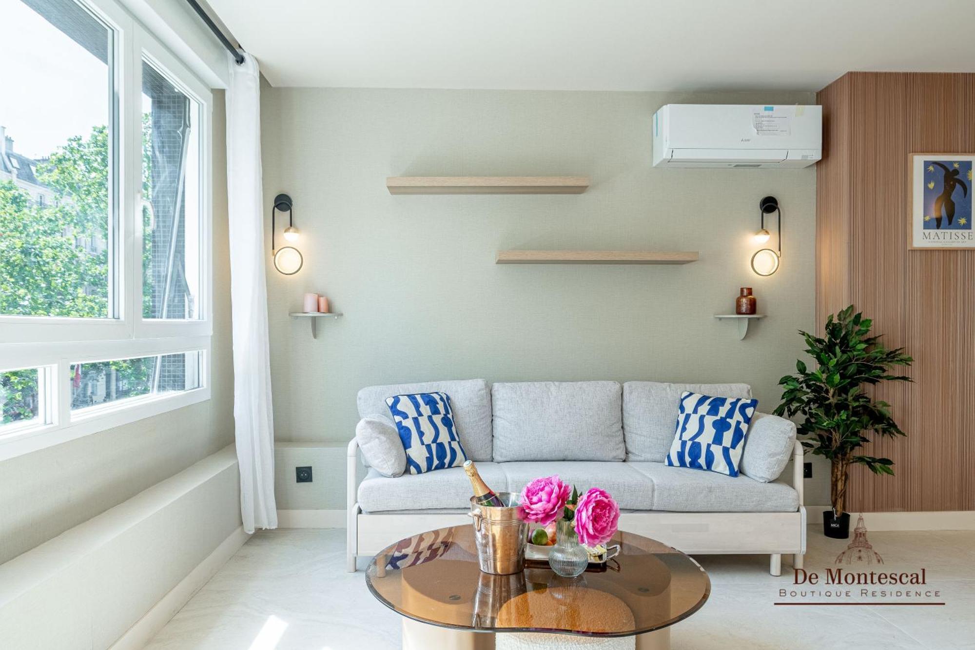 De Montescal - Hot Tub And Ac Cosy Apartment A Prime Location 40M2 Париж Экстерьер фото