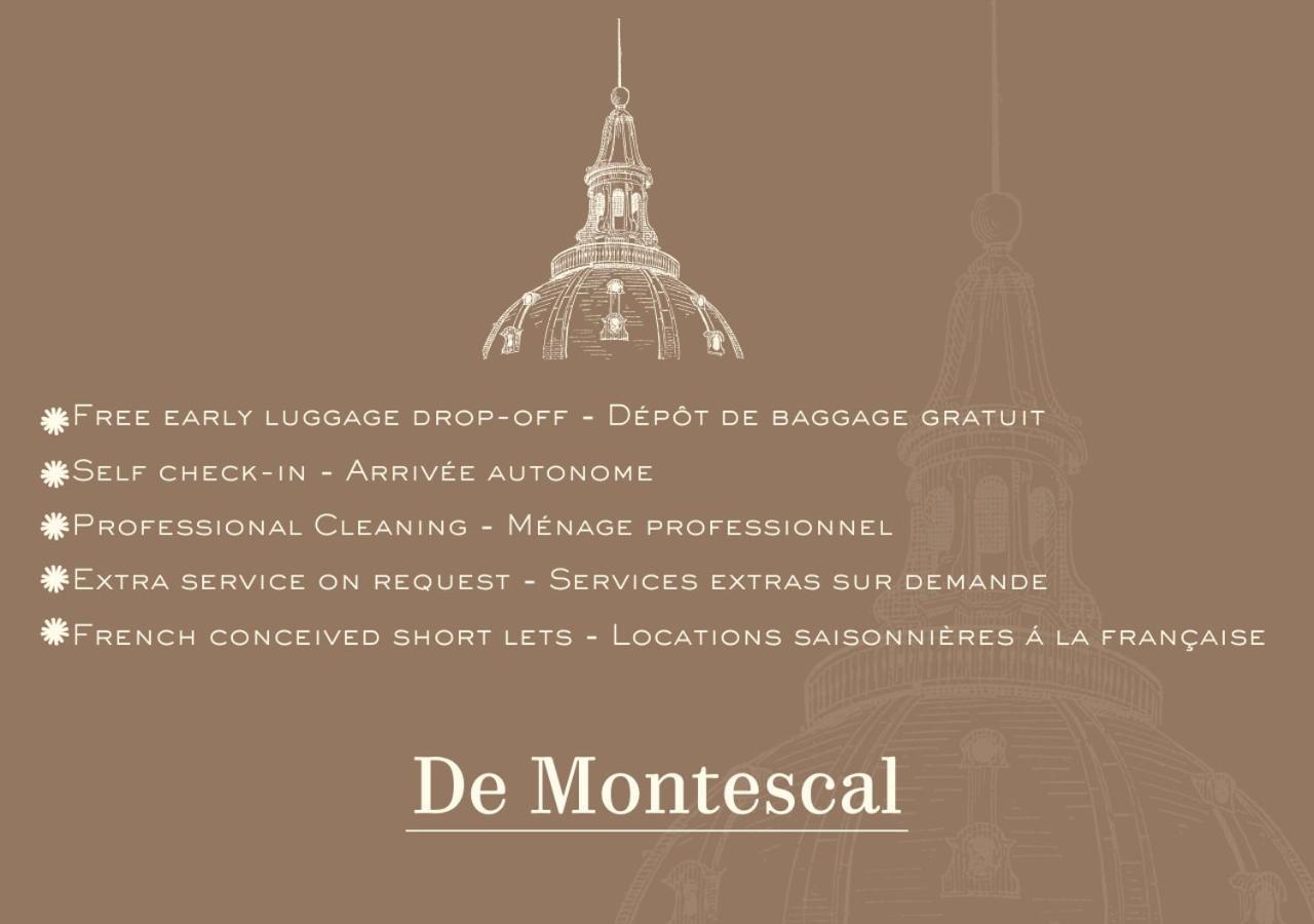 De Montescal - Hot Tub And Ac Cosy Apartment A Prime Location 40M2 Париж Экстерьер фото